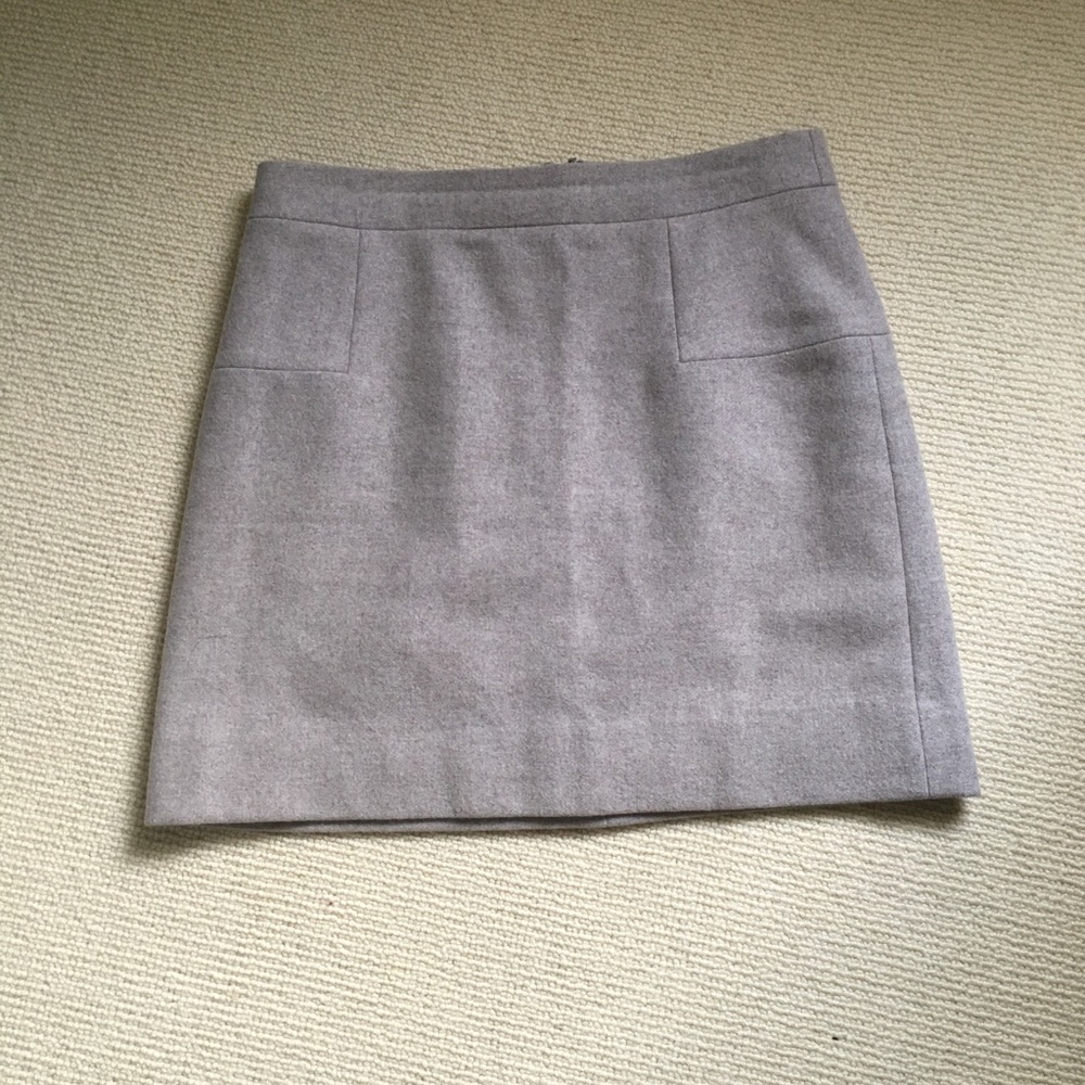 J. Crew wool miniskirt